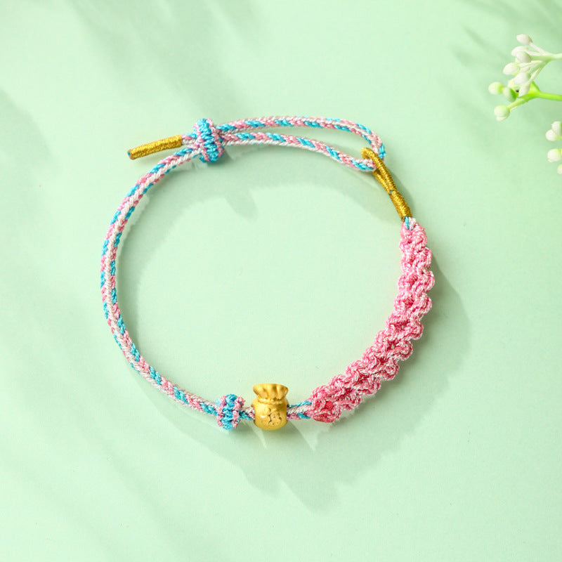Children's Hundred Dragon Boat Festival Colorful Braided Rope Batches Of Goods Bracelets