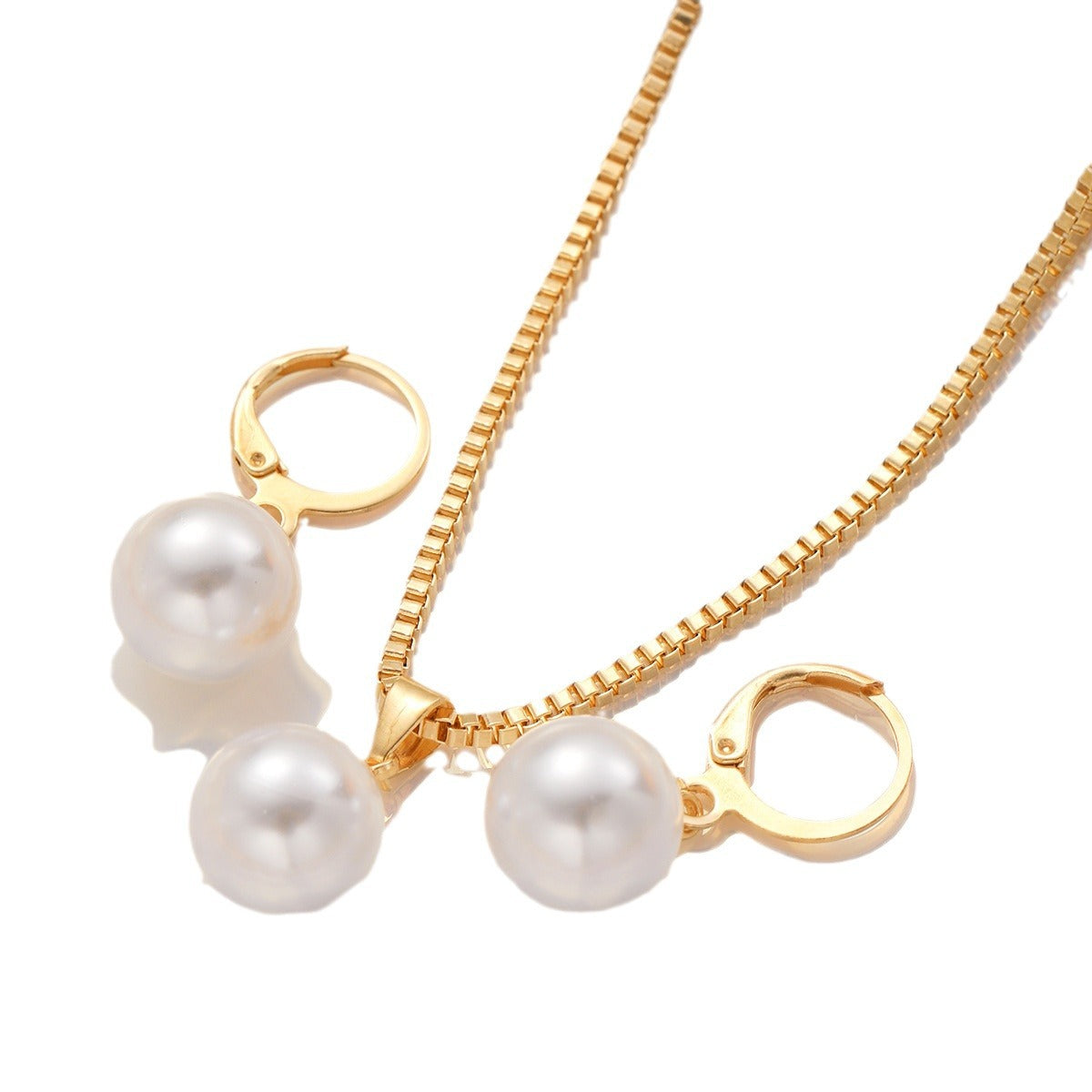 Dignified Sense Of Design Light Luxury Imitation Jewelry Set