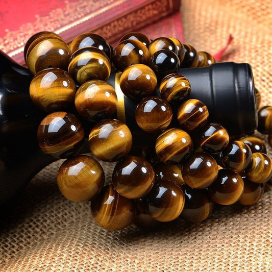 Male Wood Change Buddha Beads String Life Bracelet