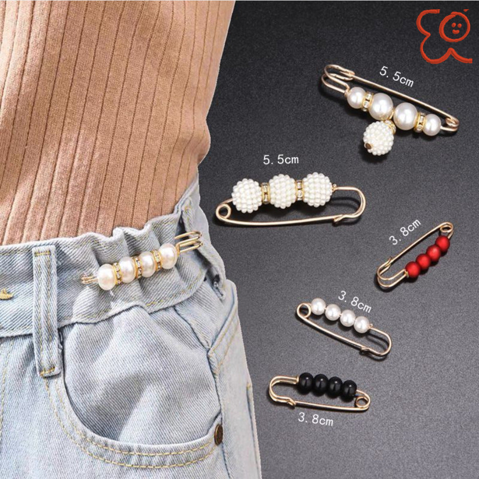 Fixed Clothes Clip Slimming Artifact Brooch Brooches