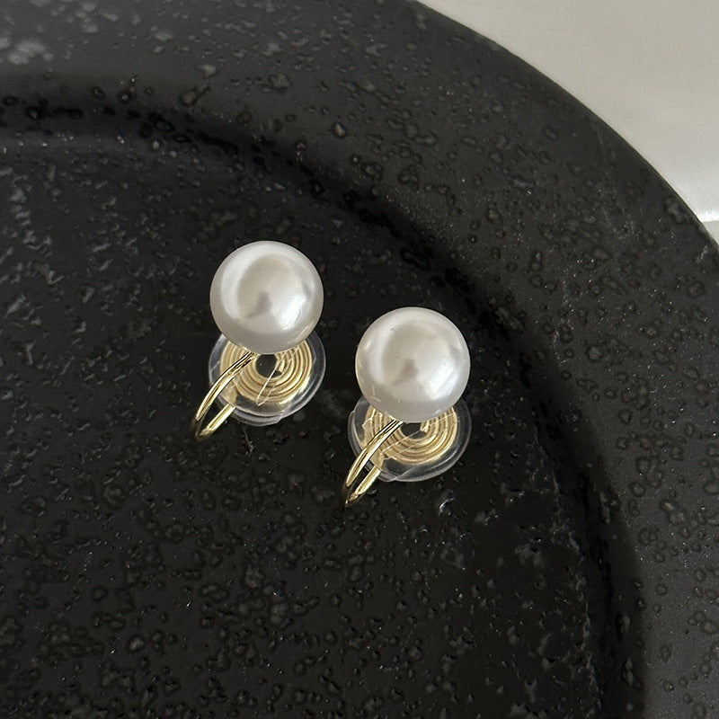 Luxury Simplicity Polo Pearl Fashion Generous Earrings