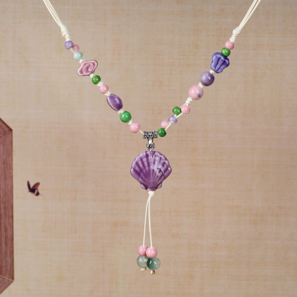 Chinese Ethnic Style Butterfly Niche Ancient Necklaces
