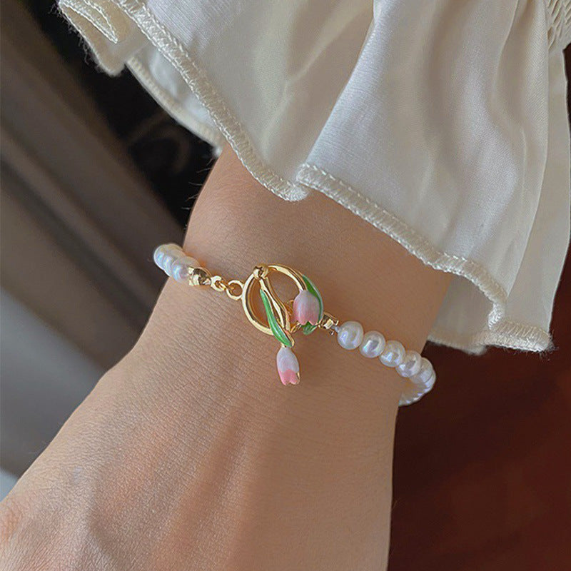 Women's Pearl High-grade Chinese Style Retro Elegant Bracelets