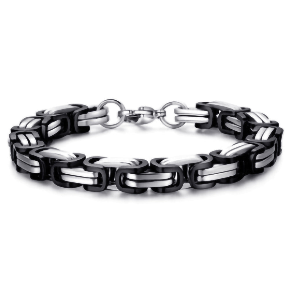 Men's Titanium Steel Emperor Chain Personalized Decorative Necklace