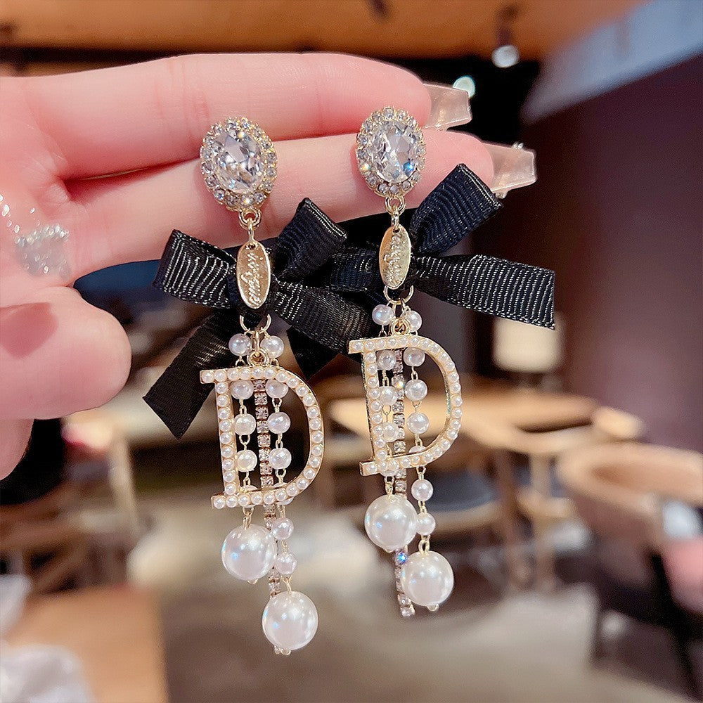 Needle Korean Style Light Luxury Exaggerated Geometric Earrings