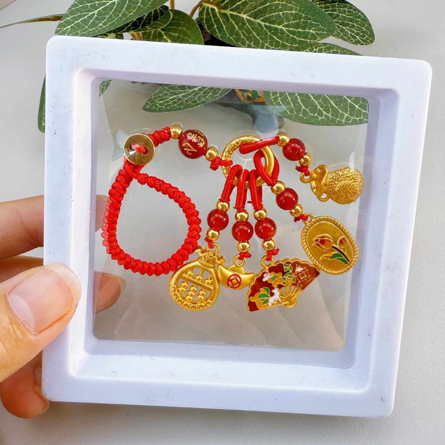 Copper Couple National Fashion Enamel Dripping Oil Hanging Ornaments