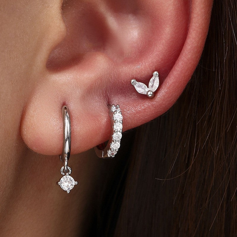 Women's Fashion Single Ear Suit Clip Graceful Rings