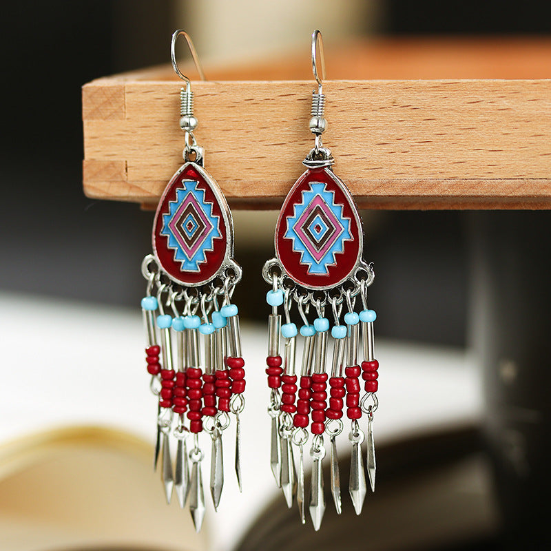 Cool New Bohemian Your Daisy Ornament Earrings