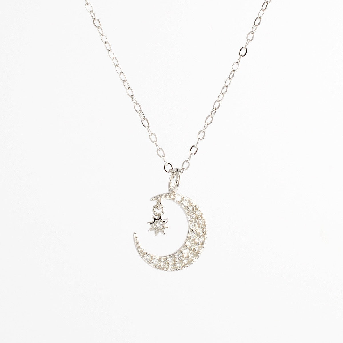 Moon Female Light Luxury Minority Design Clavicle Chain Necklaces
