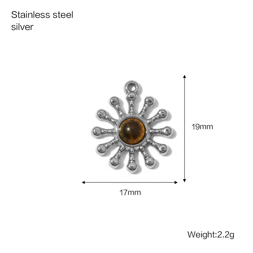 Versatile Women's Stainless Steel Gold-plated Bow Jewelry Accessories
