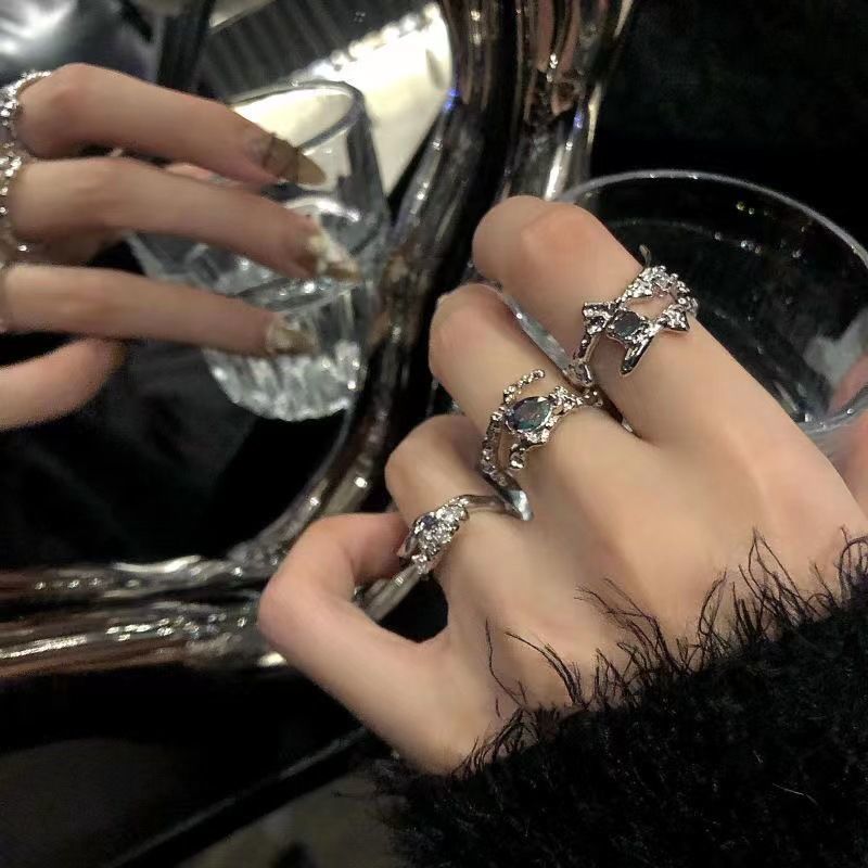 Design Gem High Sense Personalized Opening Ring