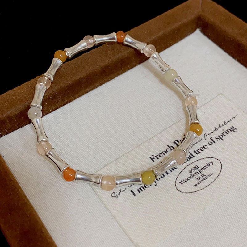 Women's Beaded Ethnic Style Light Luxury High Sense Bracelet