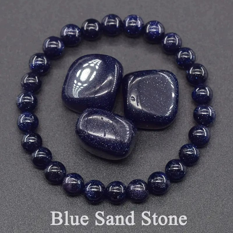 Charming Casual Natural Stone Tigereye Amethyst Bracelets
