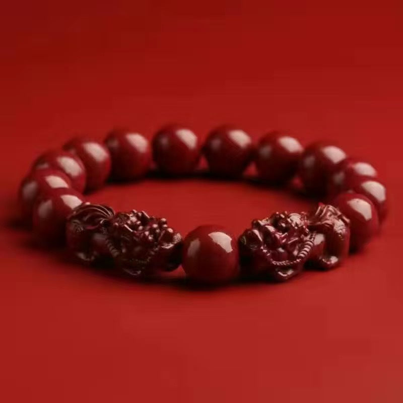 Women's & Men's Double Purple Gold Sand Original Life Ball Female Beaded Live Bracelet