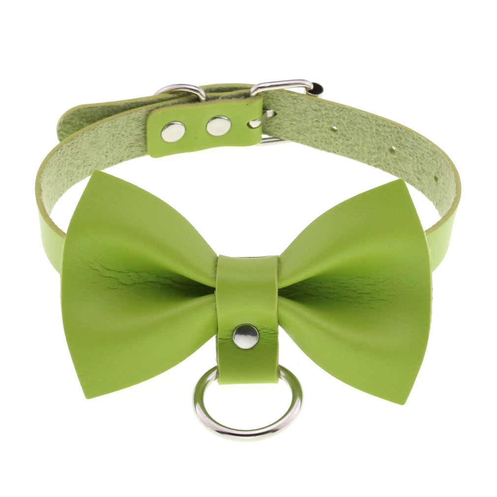 Punk Black Bowknot Neckband Graceful Fashionable Collar