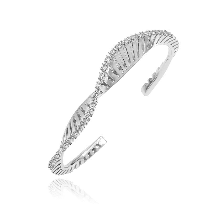 Niche Geometric Irregular Twisted Female Personalized Jewelry Set