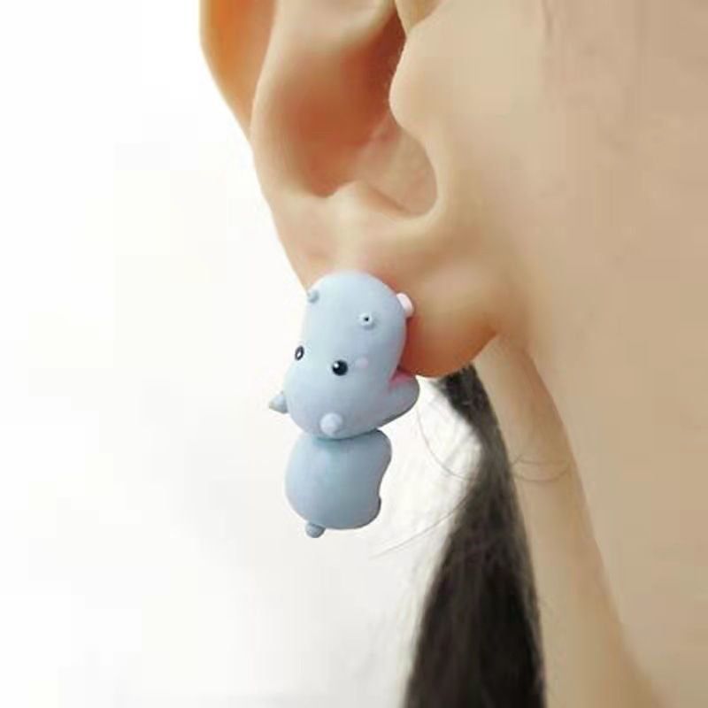 Cute Dinosaur Mini Cartoon Animal Refreshing Shark Rings
