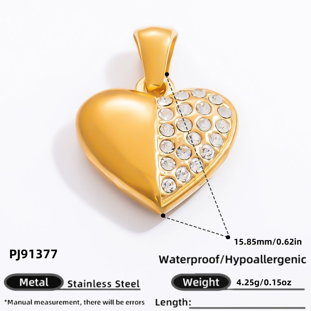 Classy Stylish Stainless Steel Gold-plated Design Jewelry Accessories