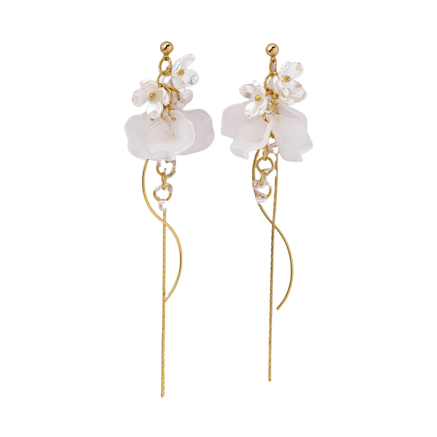 Women's Super Fairy Gentle Light Luxury Elegant Ear Personality Stud Earrings