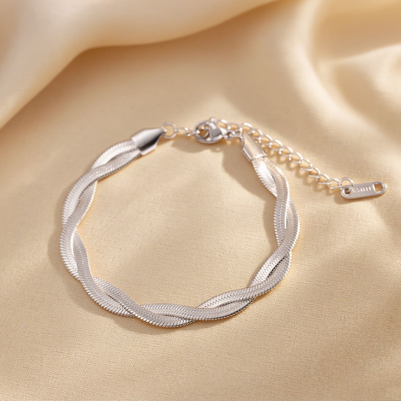 Titanium Female Like Flat Snake Hip Necklaces