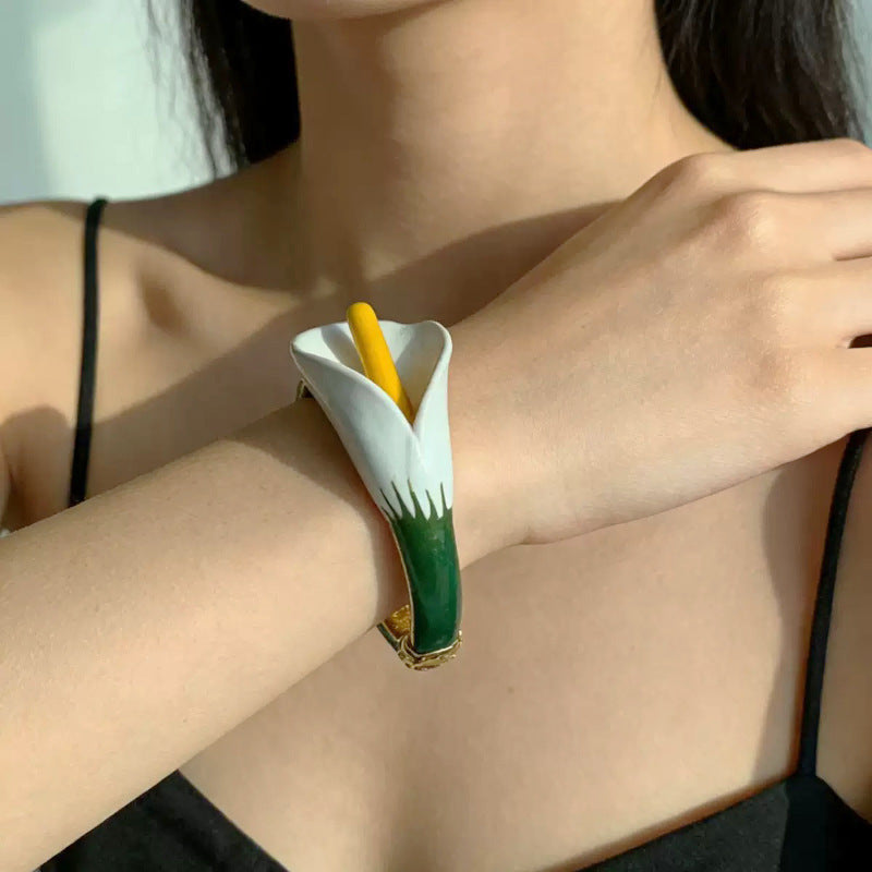 Flower High Sense Versatile Personality Temperament Rings