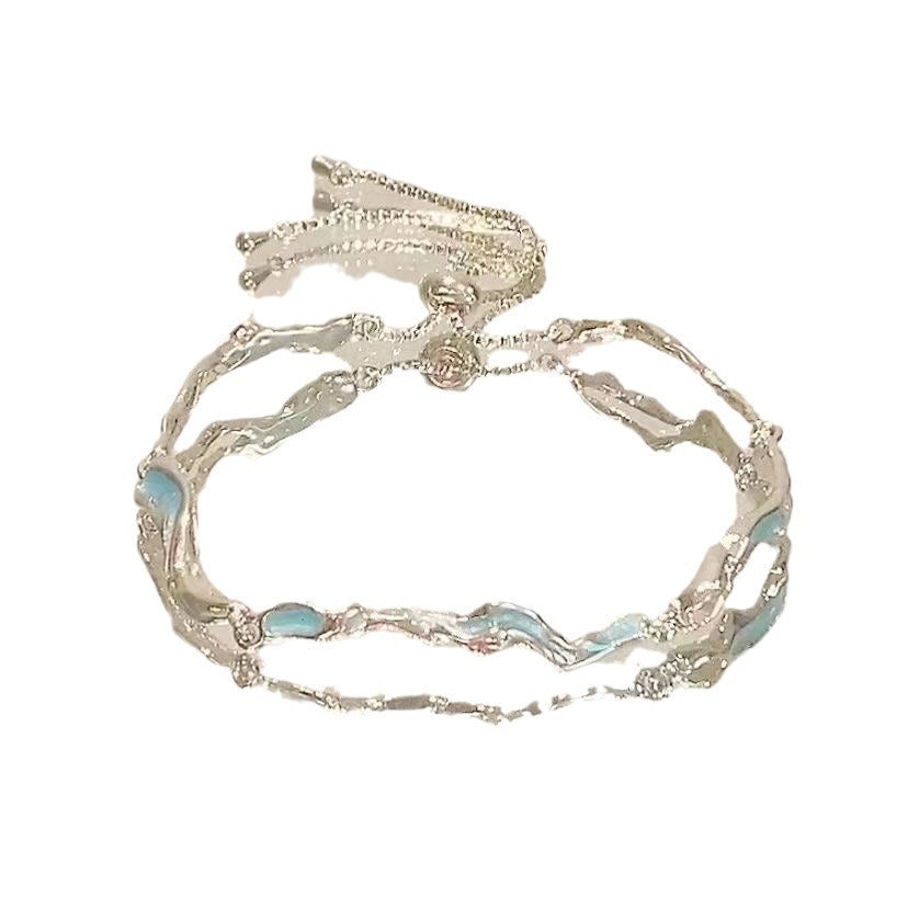 Light Luxury Advanced Fashion Design Planet Bracelet