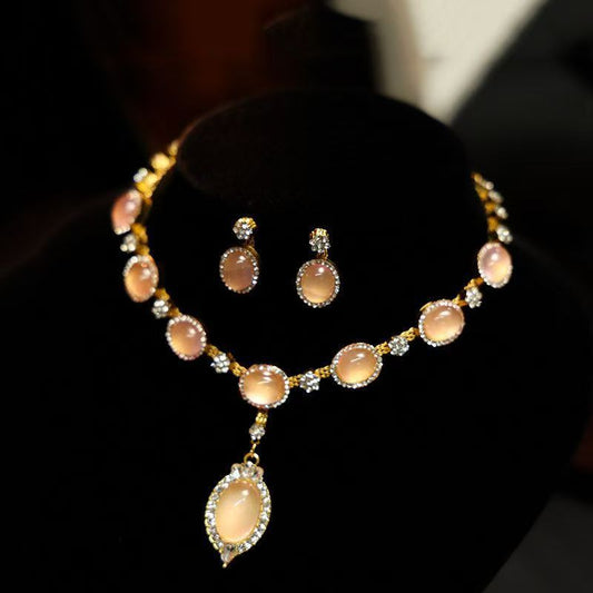 Noble High Quality Suit Bride Classical Exquisite Chinese Style Modeling Jewelry Set