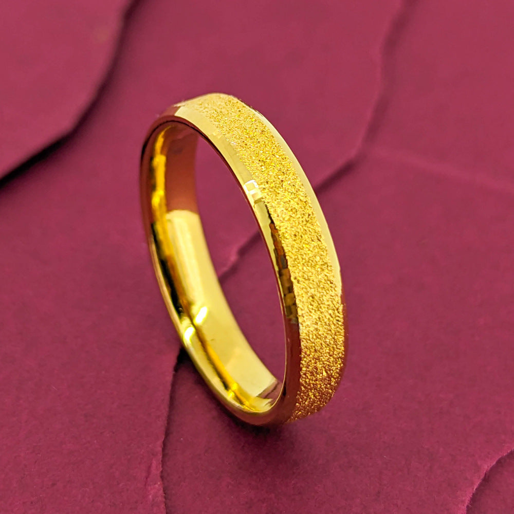 Female Fashion No Color Fading Pigment Ring