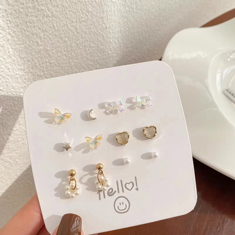 Women's Bone Niche Clips Light Luxury Elegant Stud Earrings