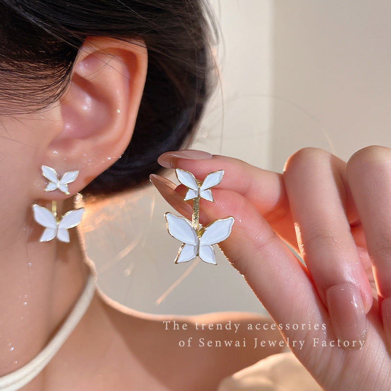 Pearl Female Style High Sense Niche Temperament Earrings