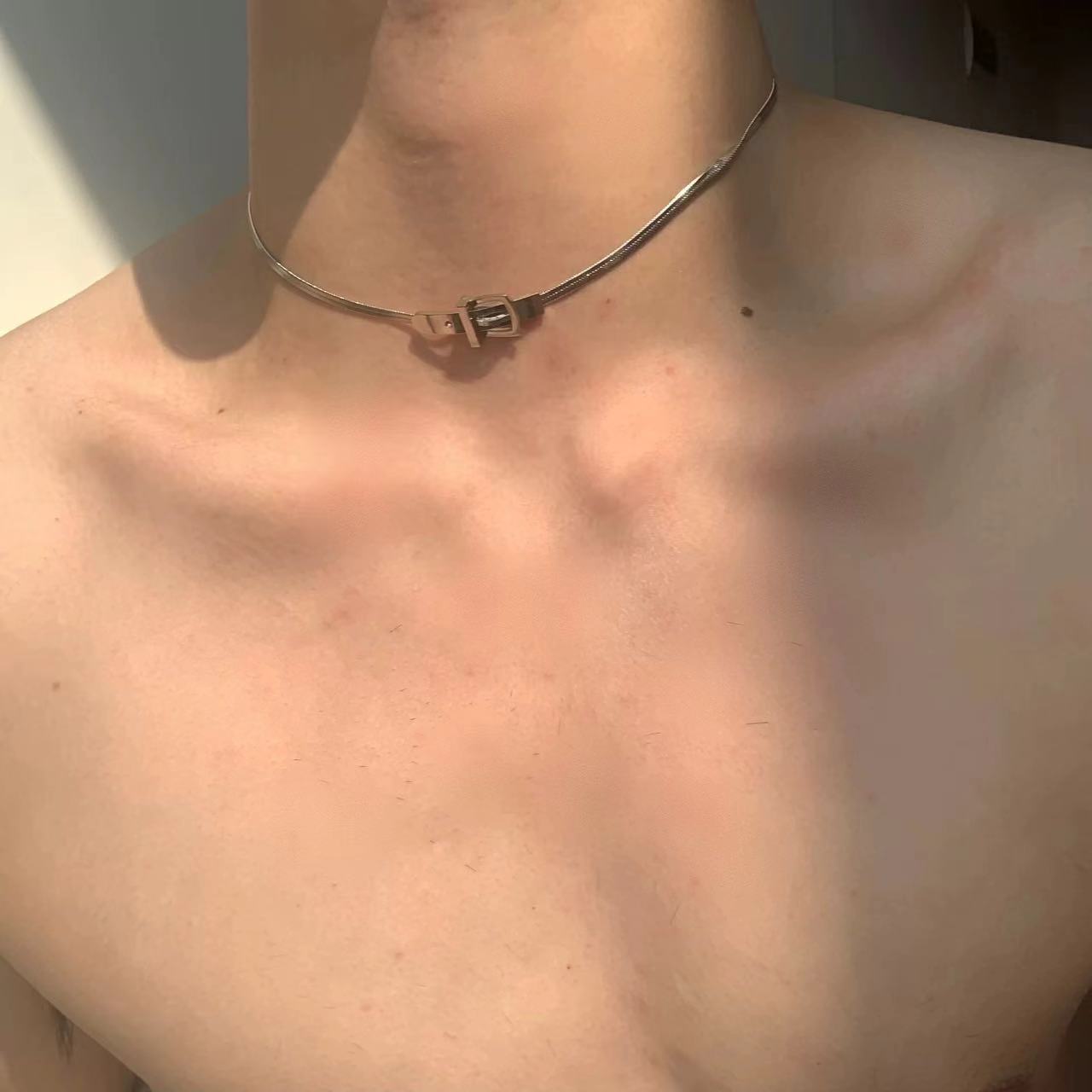 Men's Punk Street High-grade Clavicle Chain Asian Culture Necklaces
