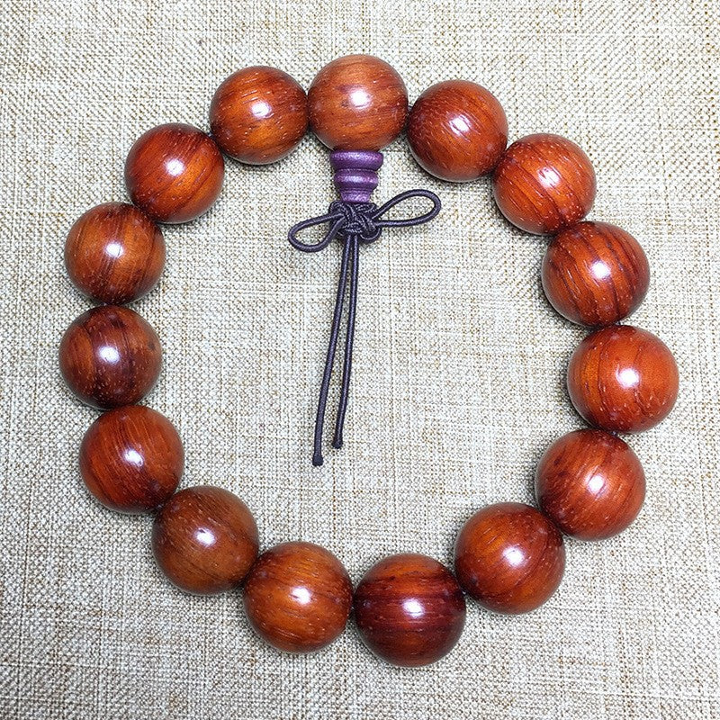Cat Eye Rosewood Buddha Beads Car Madagascar Iron Bean Bracelets