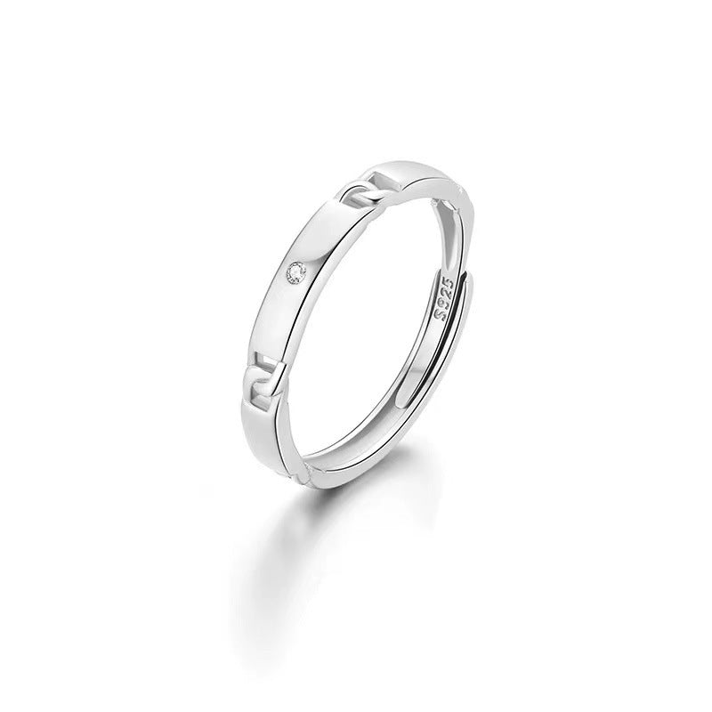 Women's & Men's With You Niche Advanced Design Exquisite Light Rings