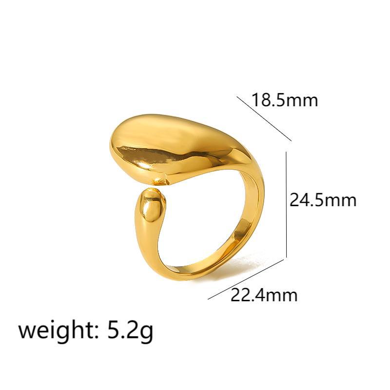 Women's Snake-shaped Titanium Steel Light Luxury High-grade Rings