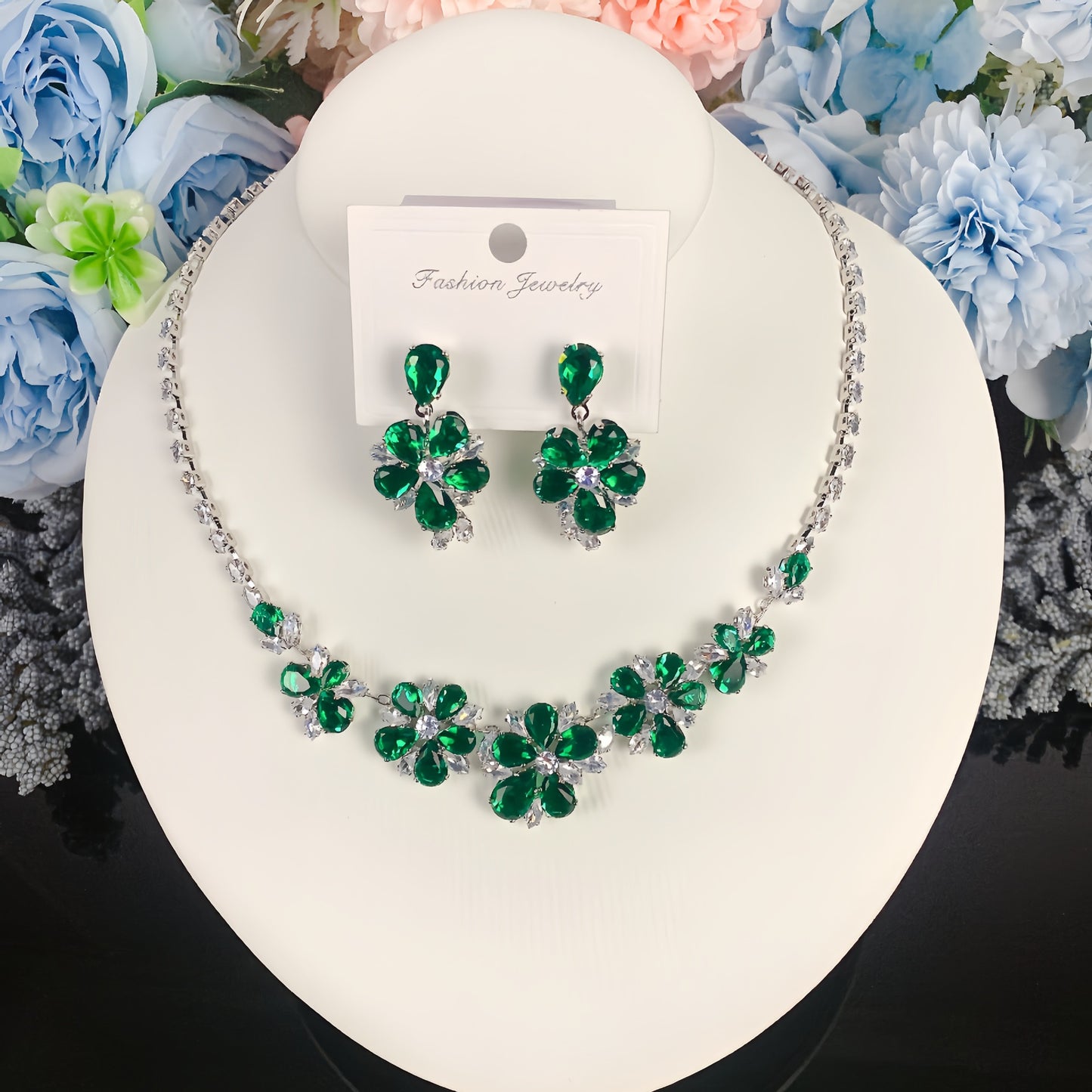 Luxury Light Elegant Zircon Bridal Classic Necklaces