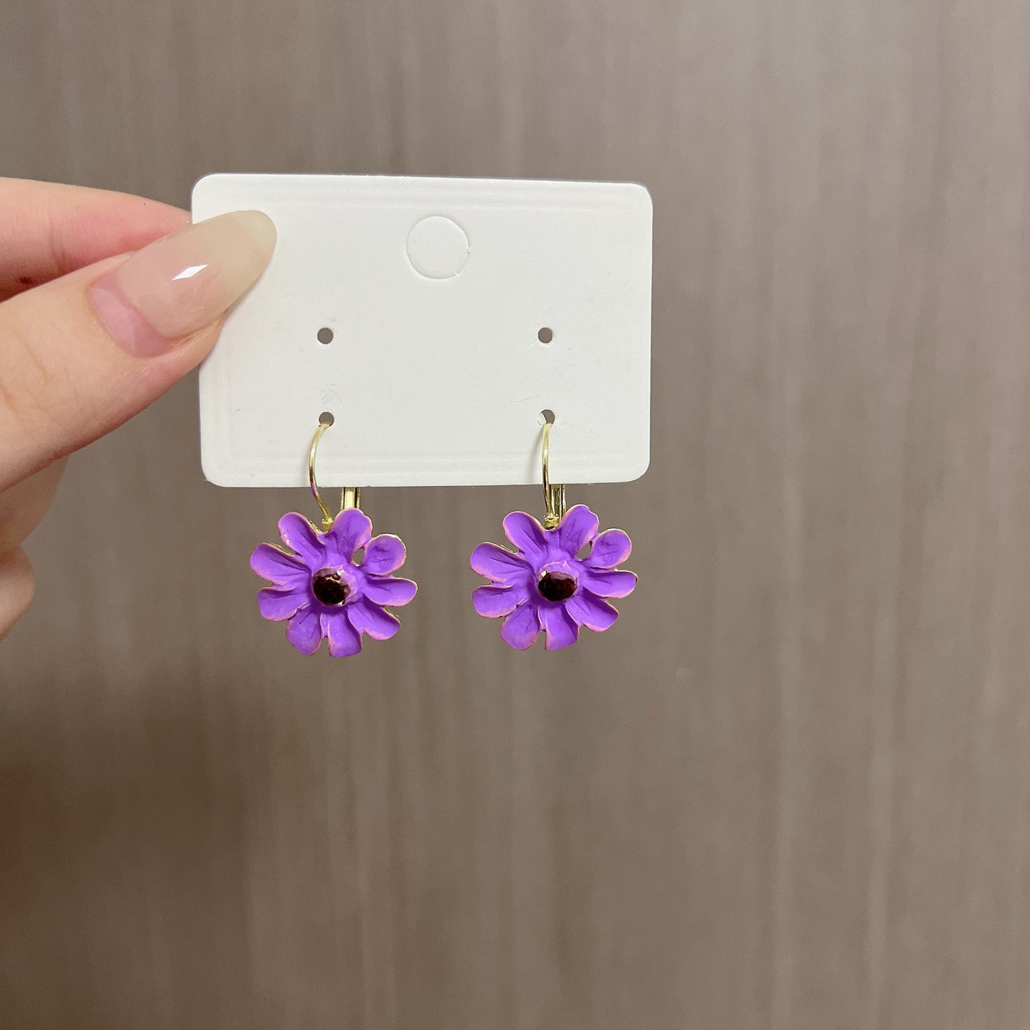 Korean Style Summer Fresh Stylish Temperament Entry Lux Earrings