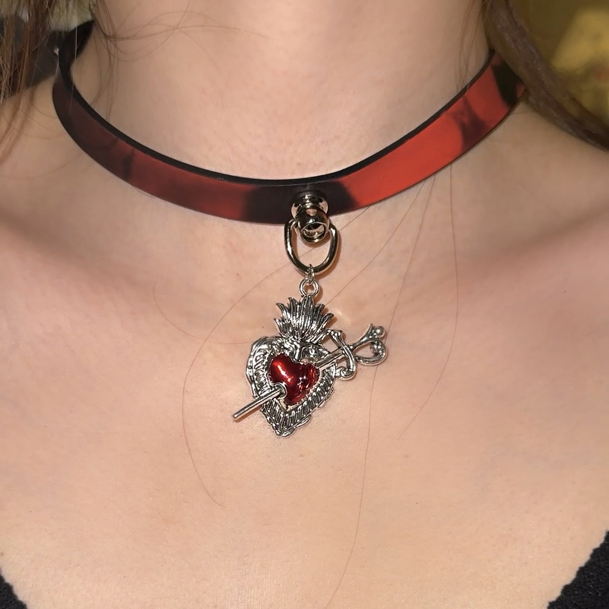 Paw Hot Soft Leather Trendy Cool High-grade Collar