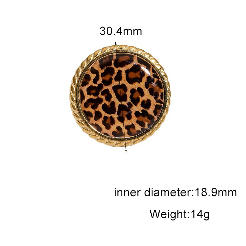 Steel Open Female Personalized Minority High-grade Rings