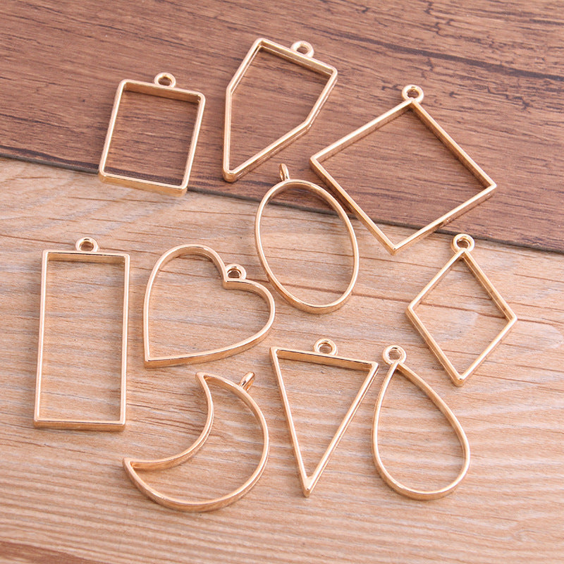 Durable Mixed Geometric Figure Epoxy Mold Jewelry Accessories