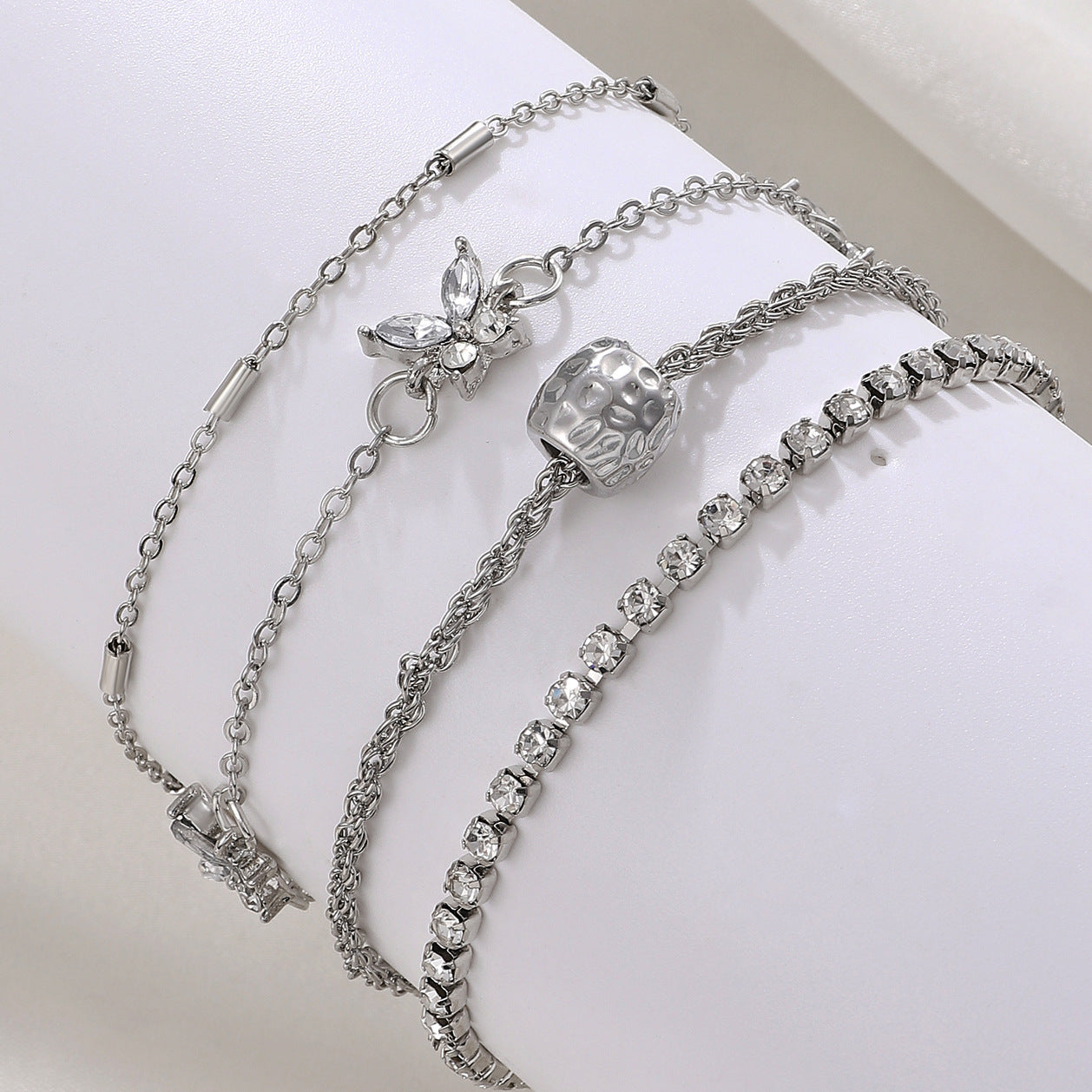 Trendy Alloy Combination Punk Hip Hop Bracelets