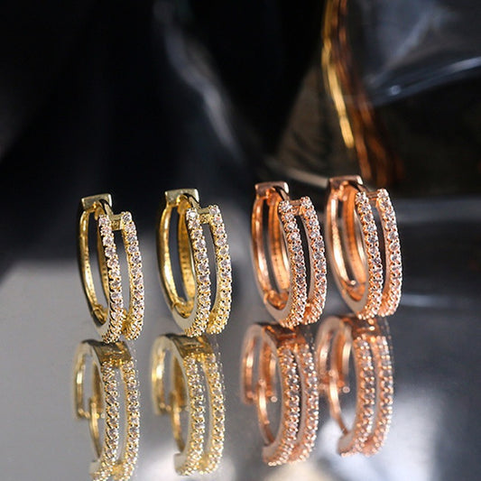 Women's Niche Design Exquisite Ear Clip Temperament Wild Earrings