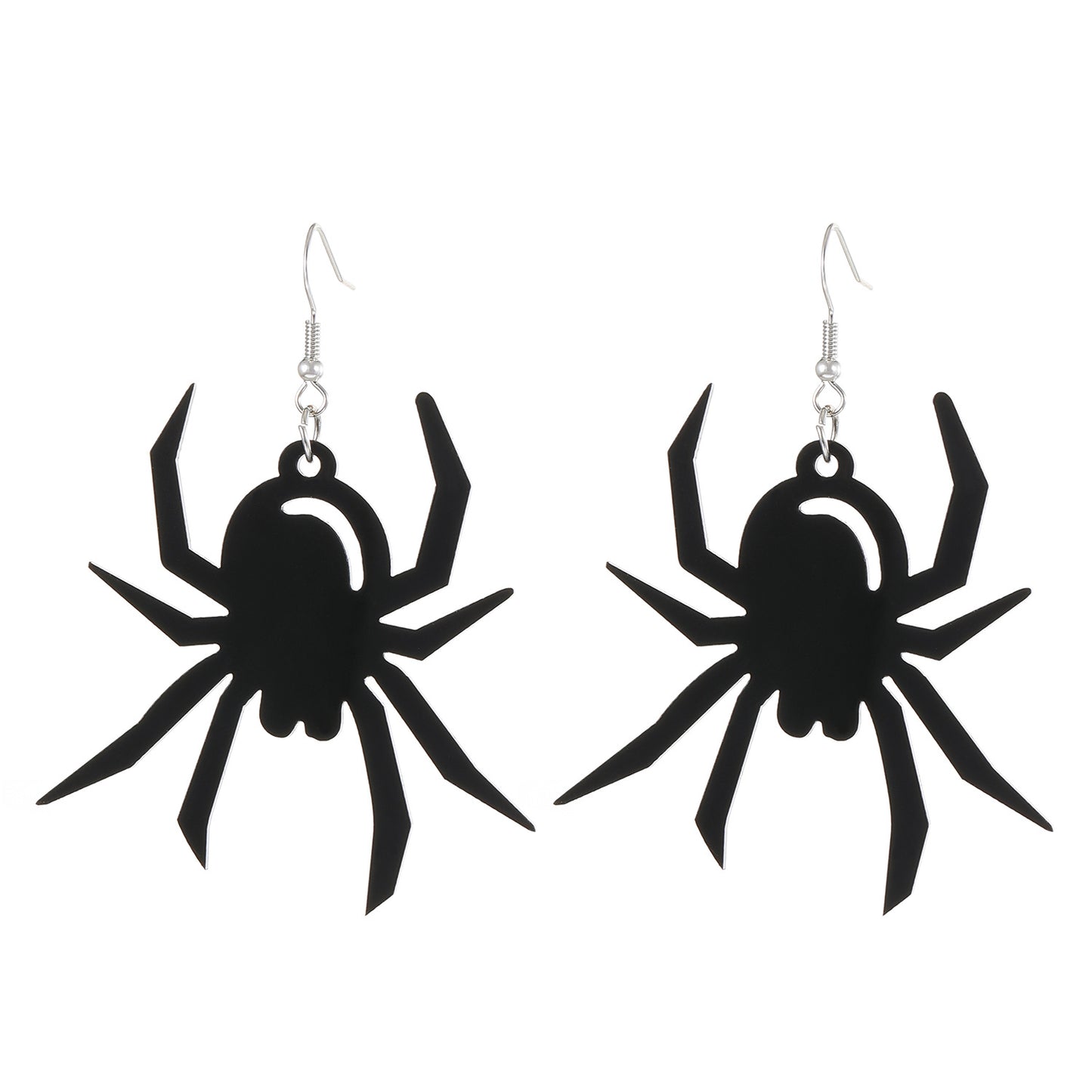 Halloween Eccentric Personality Skull Pumpkin Lamp Earrings