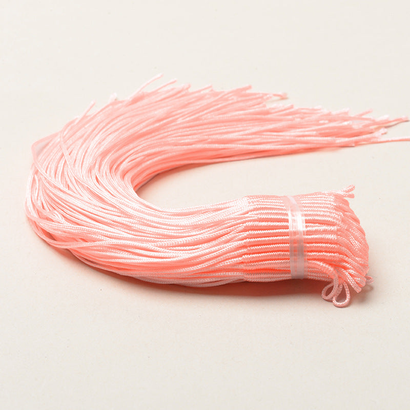 Hand-woven Pull Coil Chinese Knot Rope Jewelry Accessories