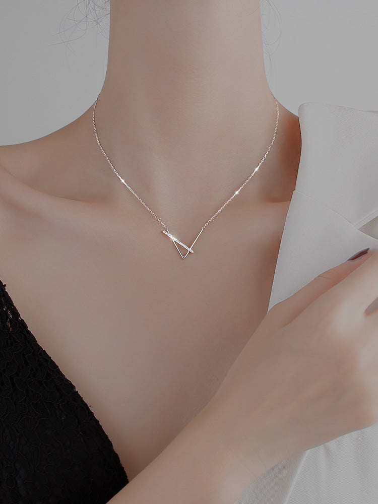 Women's For Niche Design Clavicle Chain Cold Necklaces