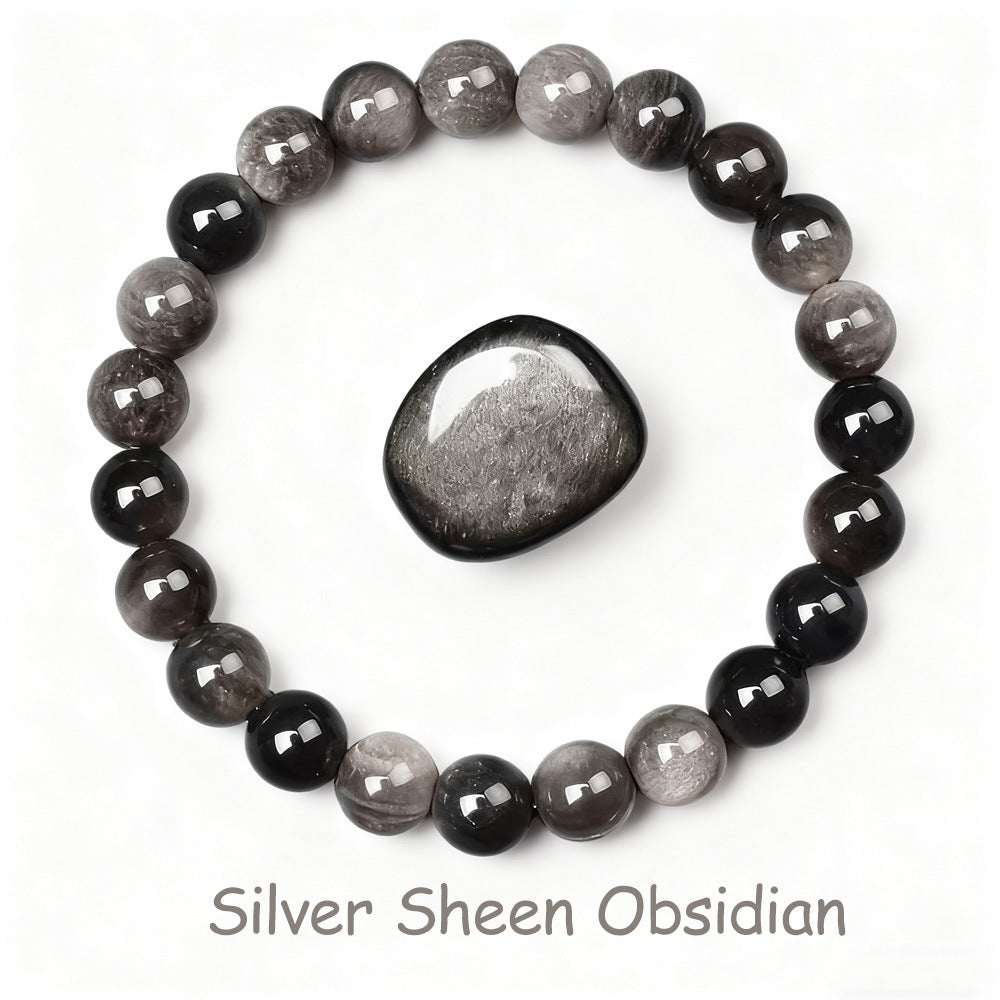 Charming Casual Natural Stone Tigereye Amethyst Bracelets