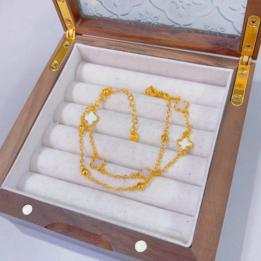 Love Of Butterfly Shop Fashion Double Bracelet