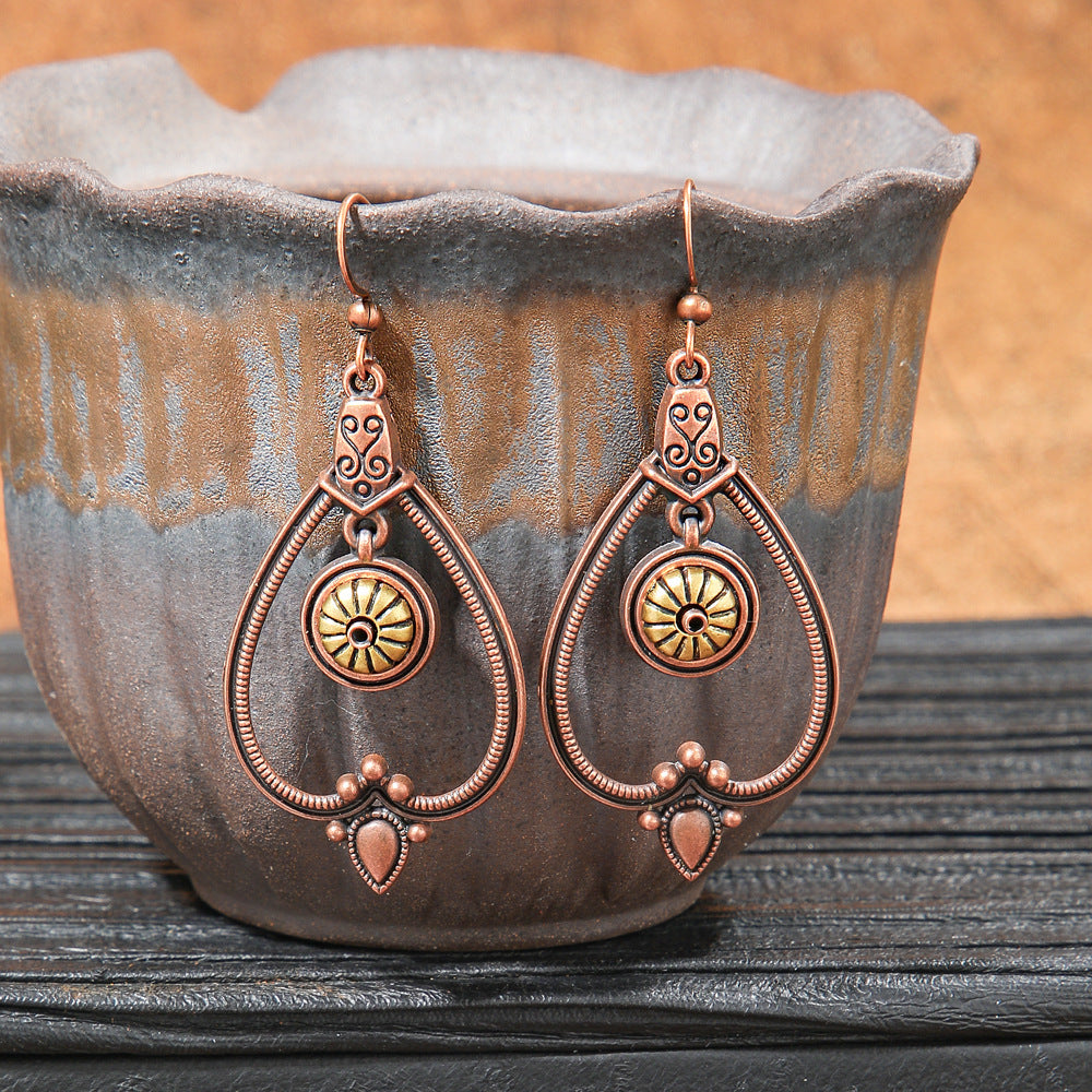 Attractive Antique Bohemian Ethnic Style Handmade Earrings