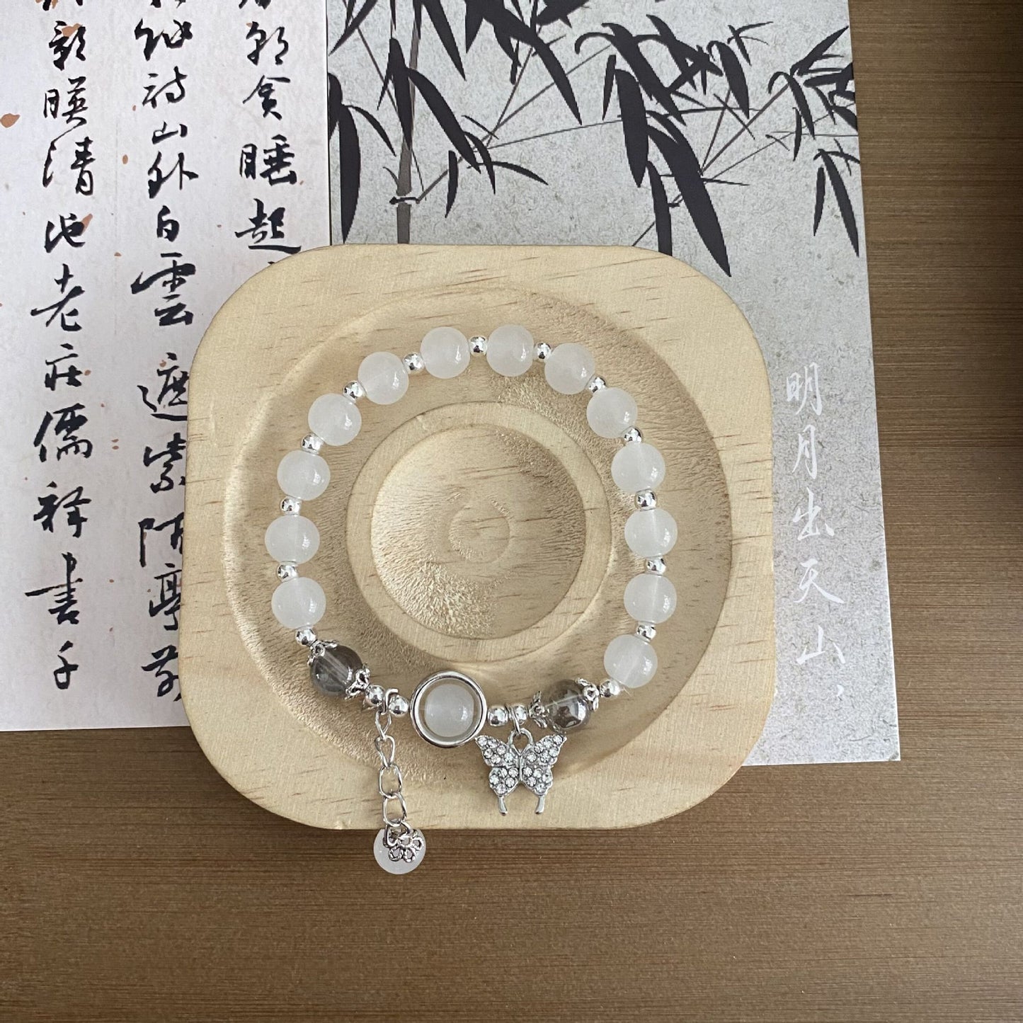 Style Beaded Elastic String Sweet Colored Bracelets
