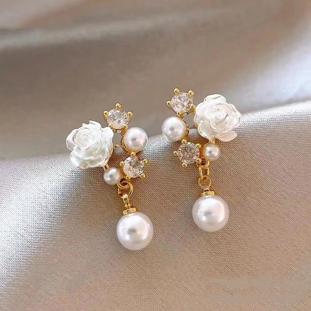 Zircon Ear Clip Small Eardrops Fashion Earrings