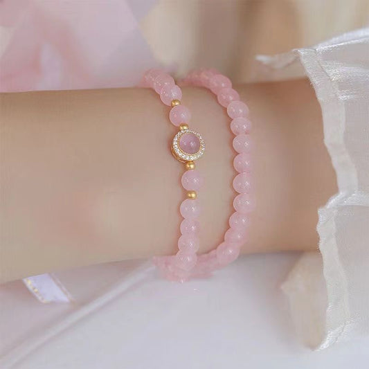 Luck In Love Affairs Female Minority Exquisite Girlfriends Sweet Gift Bracelet